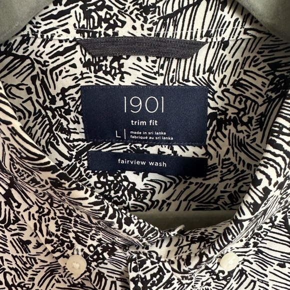 NORDSTROM 1901 TRIM FIT -  FAIRVIEW WASH - MENS LARGE - Picture 3 of 7